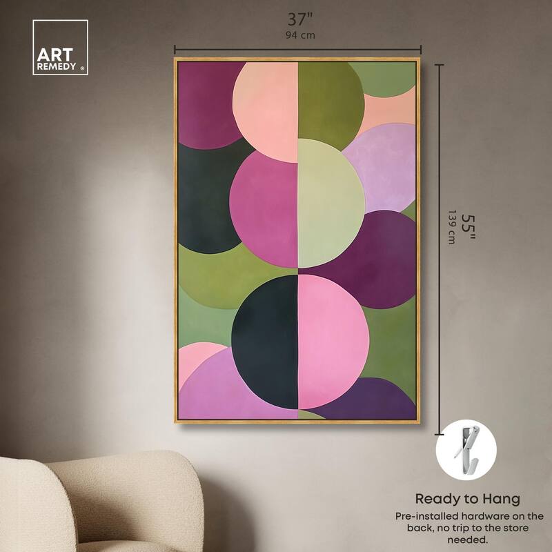 Purpurea I Canvas by Art Remedy