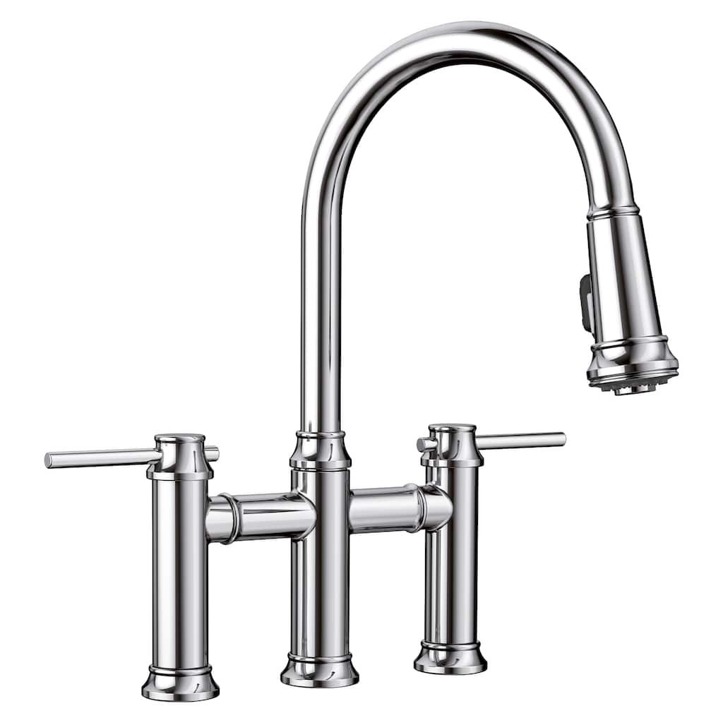 Blanco Empressa 1.5 GPM Pull-Down Bridge Faucet
