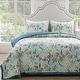 preview thumbnail 3 of 5, Greenland Home Fashions Pavona Enchanted Garden Quilt Set with Velvet Borders