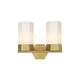Option Brushed Brass / Matte White