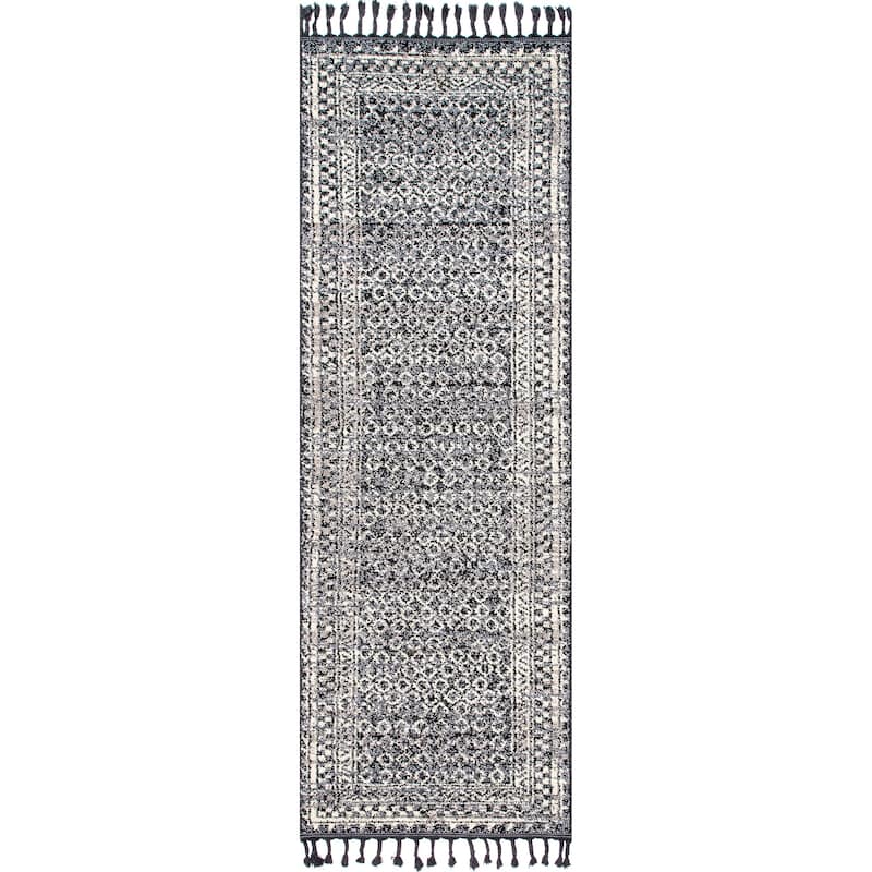 Nuloom Contemporary Faded Diamond Checkers Area Rug
