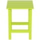 preview thumbnail 69 of 69, POLYTRENDS Laguna All Weather Poly Outdoor Side Table - Square