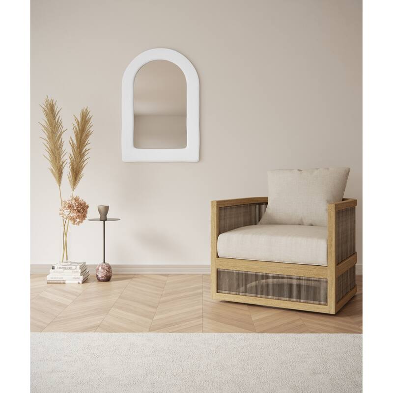 Glass Warehouse MF-PUAR-24X35 Thea 24" W x 35" H Arched Framed