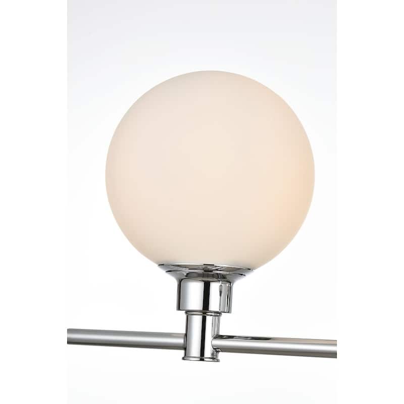 Corda 1 Light Black and Frosted White Bath Sconce