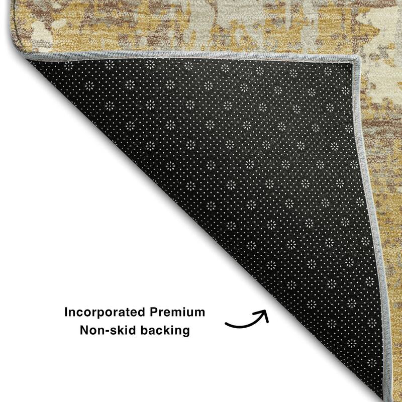 Premium Washable Super Soft Abstract Acree Mayfield Rug