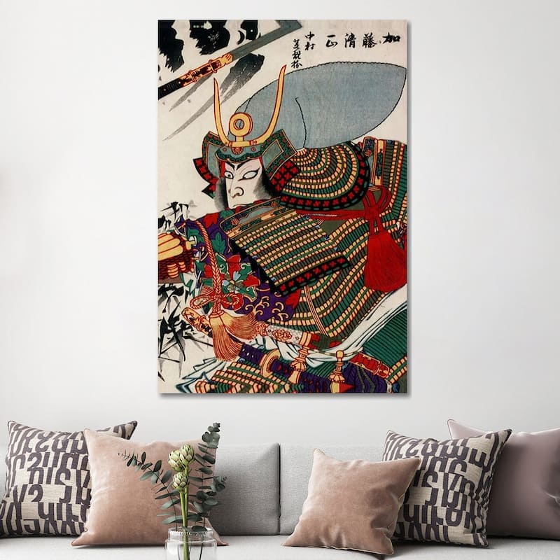 iCanvas "Kato Kiyomasa" by Unknown Artist Canvas Print