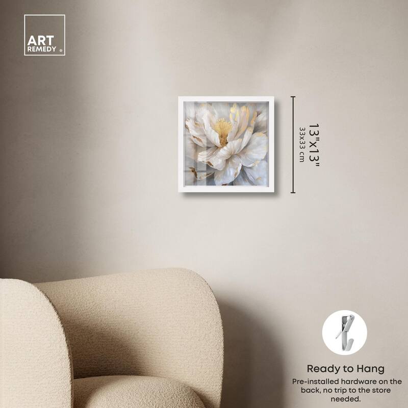 Golden Veins of Grace Shadowbox by Art Remedy