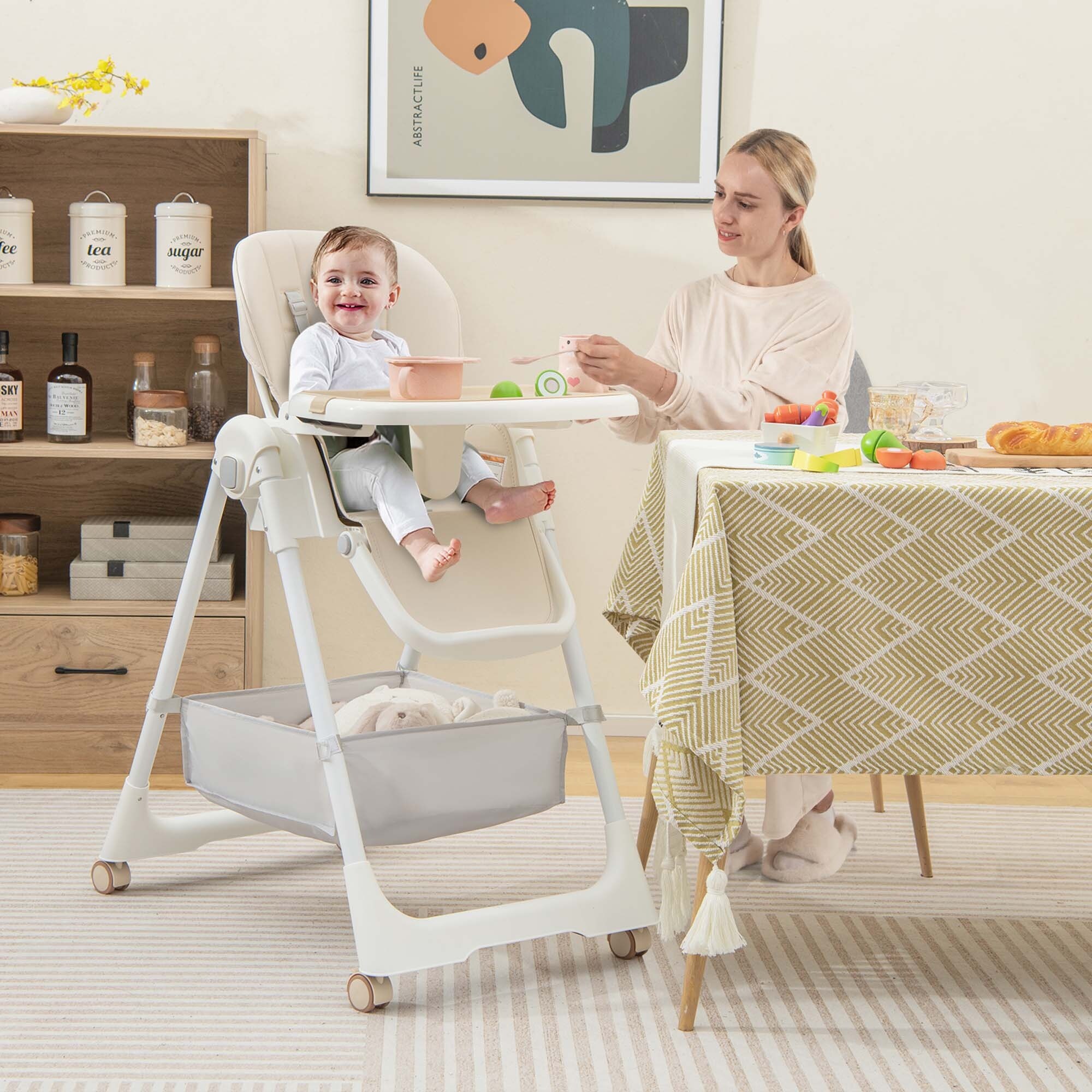 Collapsible baby high chair deals