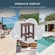 preview thumbnail 82 of 166, Laguna Kids Outdoor Poly Adirondack Side Table
