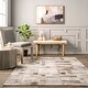 preview thumbnail 6 of 7, Nuloom Manon Abstract Blocks Cotton Blend Area Rug