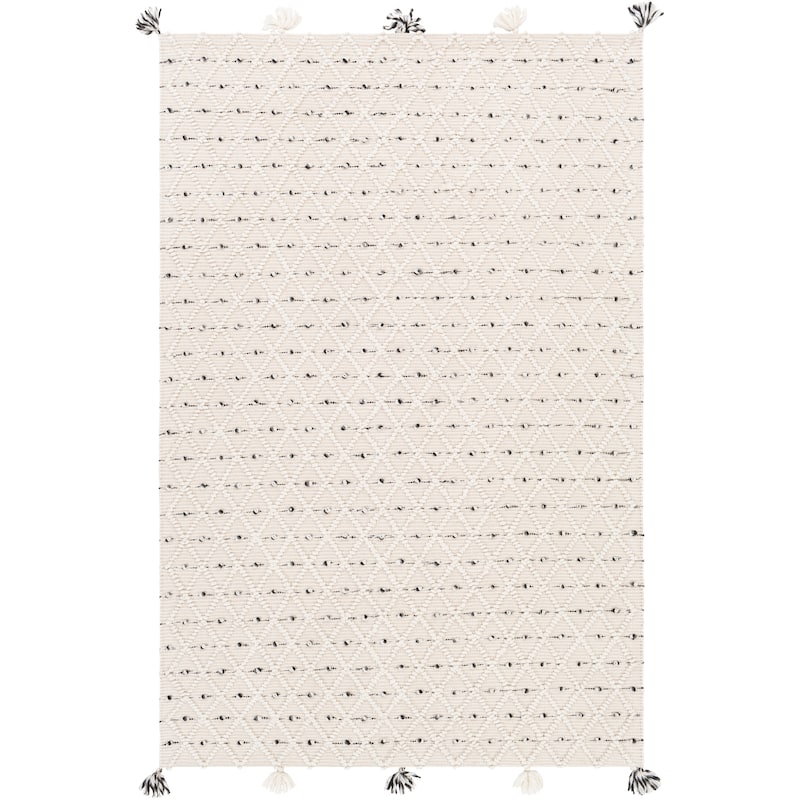 Leslawa Handmade Indoor / Outdoor Moroccan Area Rug
