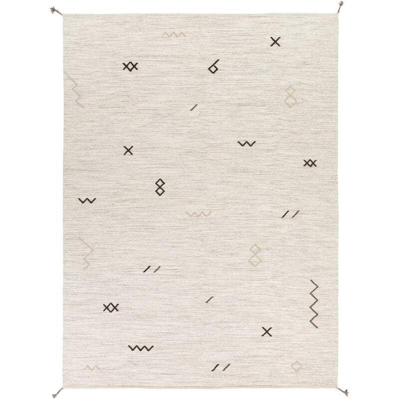 Livabliss Arguello Hand-woven Tribal Wool Area Rug - 6' x 9'