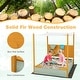 preview thumbnail 8 of 9, Kids Sandbox with Sand Wall w/ Removable Canopy for Kids - 47" x 42" x 49"