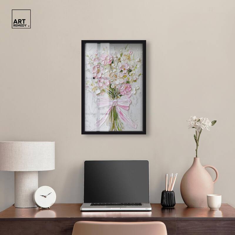 Layered Lily Shadowbox by Art Remedy