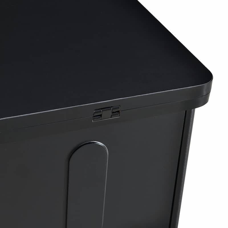 Lift-Top Coffee Table with 2 Drawers