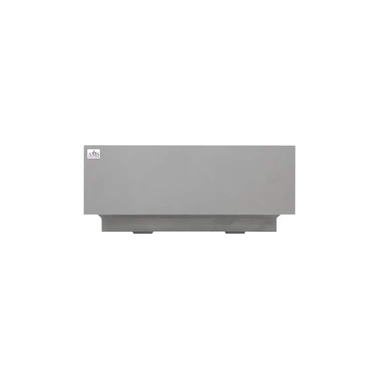 Brooklyn 40" Square Concrete Fire Pit Table by AMS Fireplace