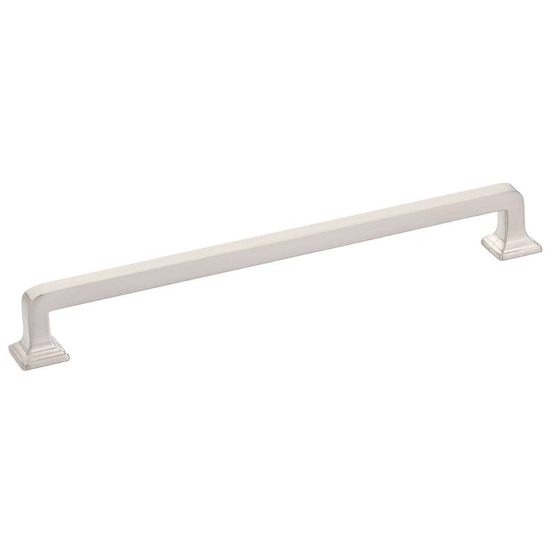 Schaub and Company Menlo Park 8" Center to Center Handle Cabinet Pull - Brushed Nickel