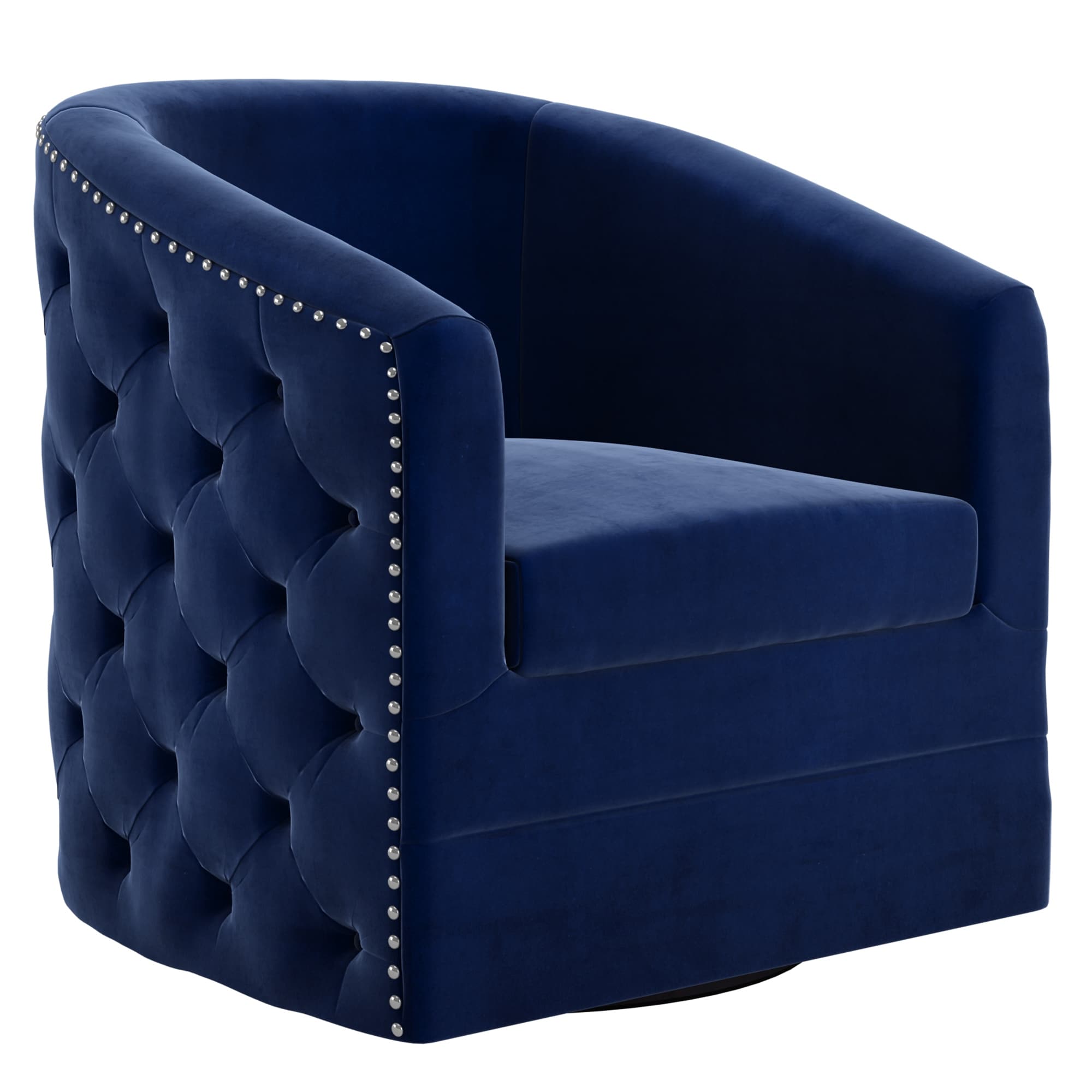 Tufted Velvet Swivel Accent Chair On Sale Bed Bath Beyond