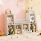 preview thumbnail 5 of 8, Gymax 40''Kids Bookshelf w/Reading Nook 6 Storage Cubbies & Seat
