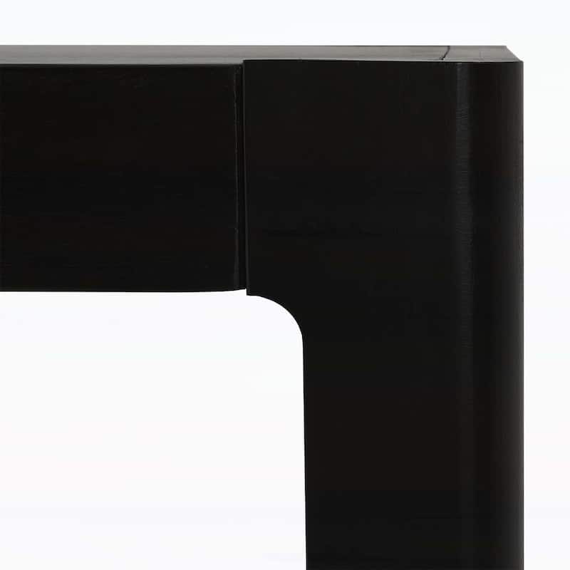 Minimalist Design Console Table,with Rounded Corners