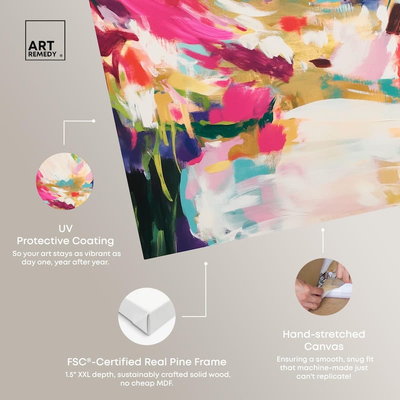 Deep Bloom II Canvas by Art Remedy, Gallery Wrapped
