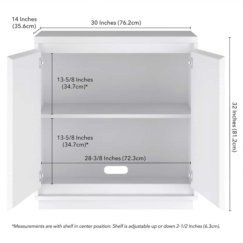 Presque 30" Wide Rectangular Accent Cabinet - 30" Wide
