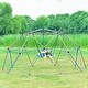 preview thumbnail 3 of 28, 12 ft Kids Climbing Dome Durable Jungle Gym Play Center with Monkey Bars for Outdoor Fun - 144” L x 144” W x 72” H