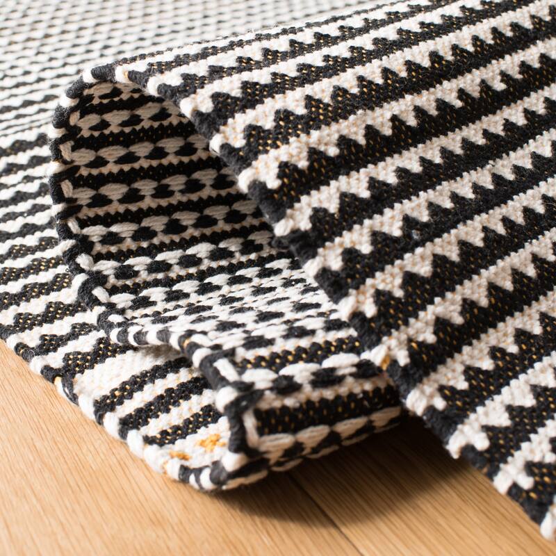 SAFAVIEH, Handmade Flatweave Montauk Susse Casual Cotton Rug