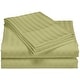 preview thumbnail 3 of 88, Home Sweet Home Dream Striped 1200 TC Egyptian Cotton Deep Pocket Bed Sheet Set