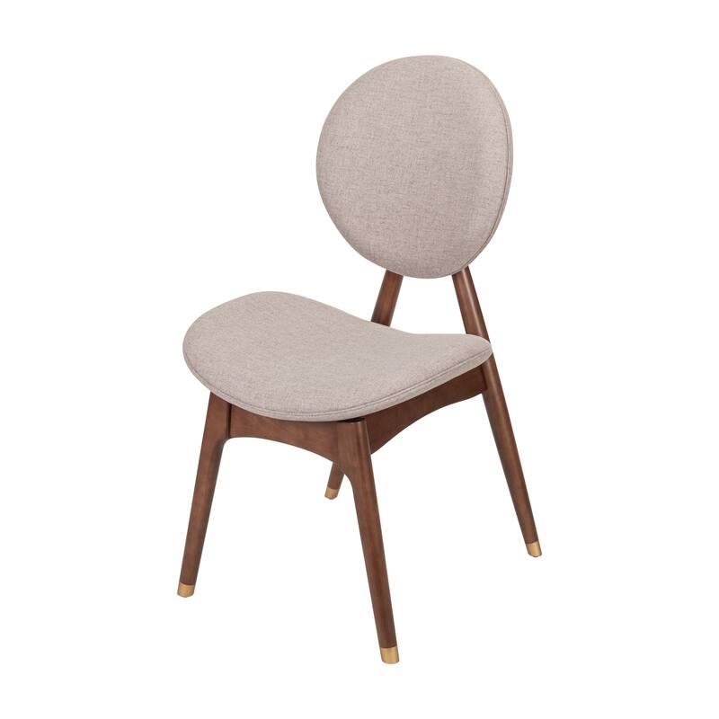 Christopher Knight Home - Nomi Modern Upholstered Indoor Dining Chair with Curved Back Support