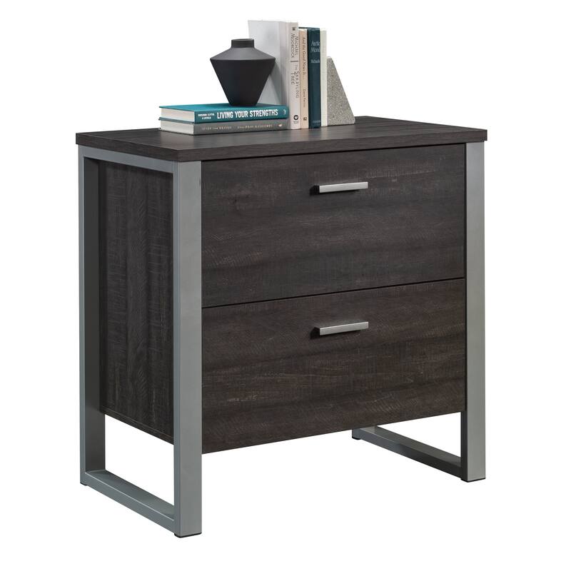 Lateral File, File Cabinet , Office Storage Cabinet Dark Brown finish