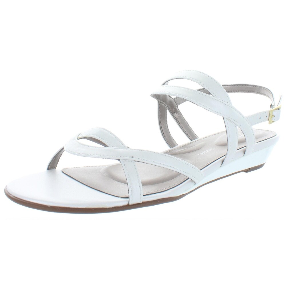 rockport white sandals