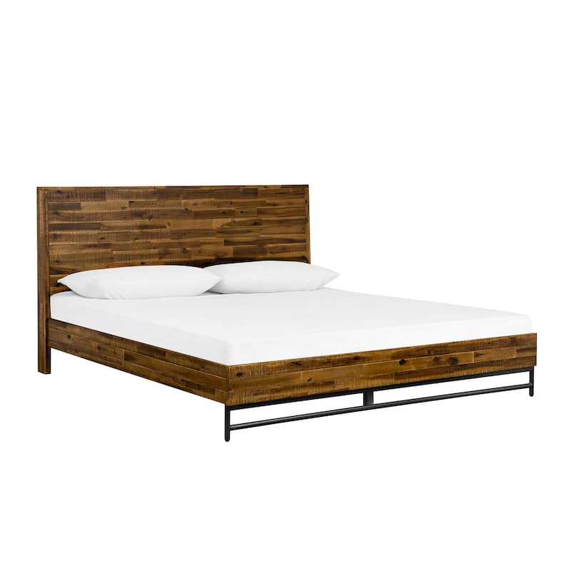 Cusco 4 Piece Acacia Bedroom Set with Dresser and Nightstands