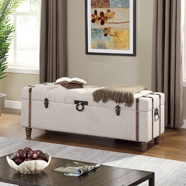 FirsTime & Co. Devon Tufted Storage Ottoman. Opens flyout.