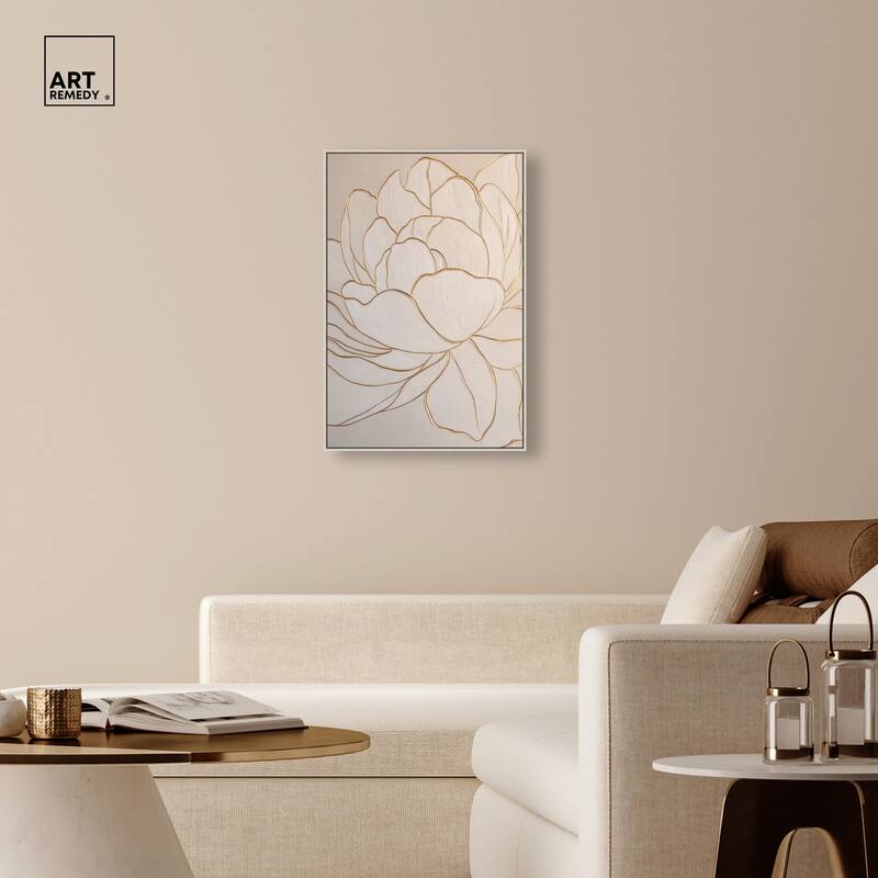 Sculpted Shards II Canvas by Art Remedy