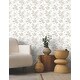 preview thumbnail 2 of 7, York Wallcoverings Anemone Toile Taupe Wallpaper