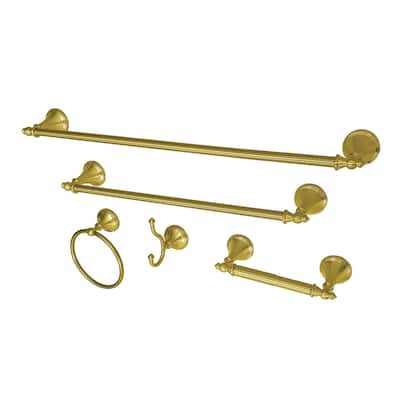 Kingston Brass Naples 5-Piece Bathroom Hardware Set