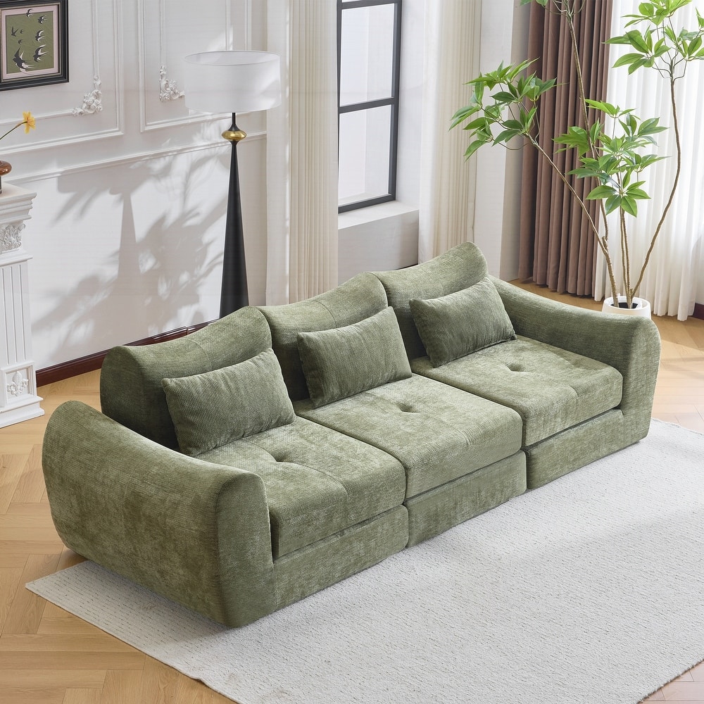 Modular Cloud Sofa, Convertible Folding Sofa Bed