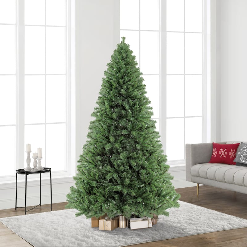 Puleo International 7.5 ft. Unlit Northern Fir Artificial Christmas Tree - 7.5 Foot