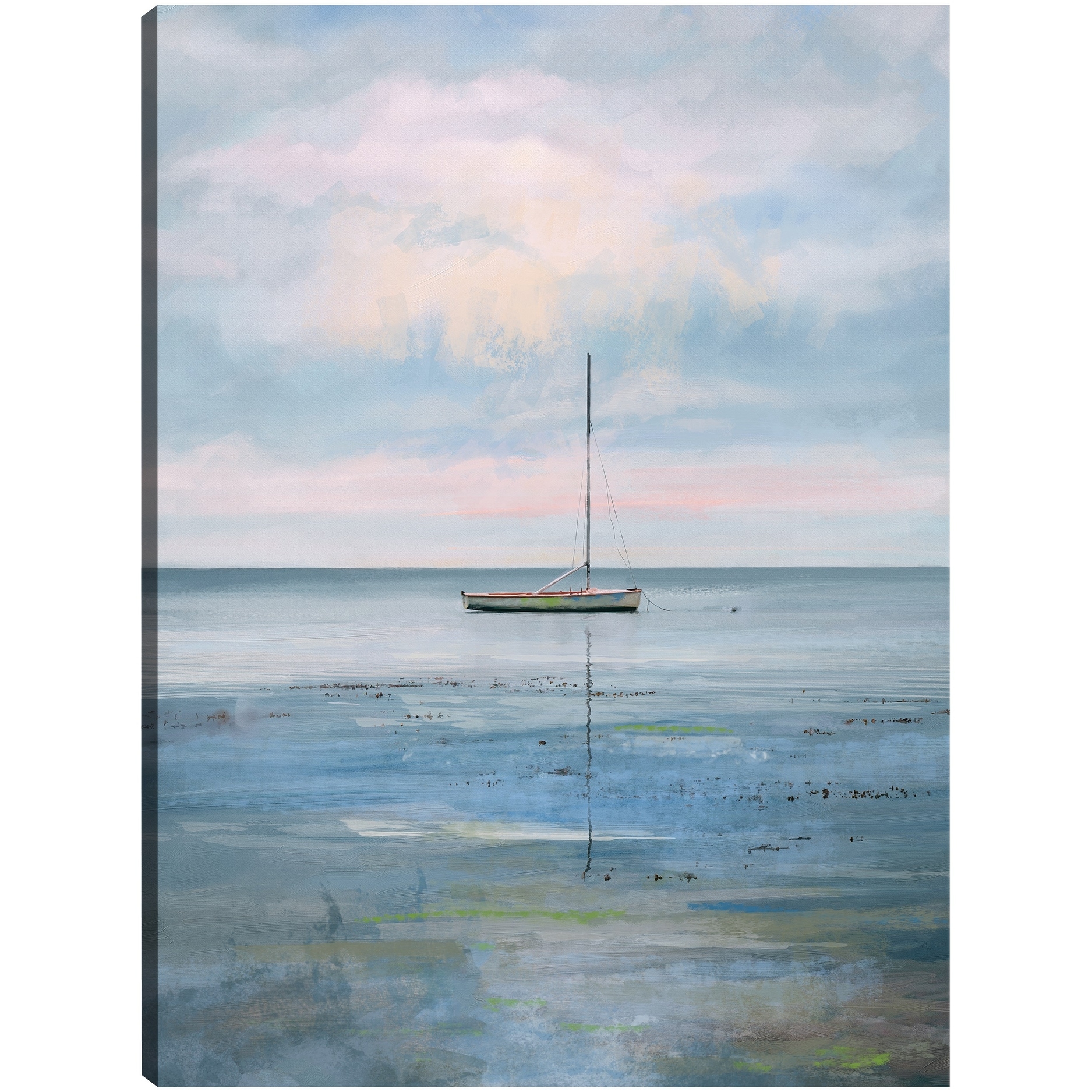 欲しいの Art Canvas Arts Studio By Calm Morning Print Bath Bed - 絵画