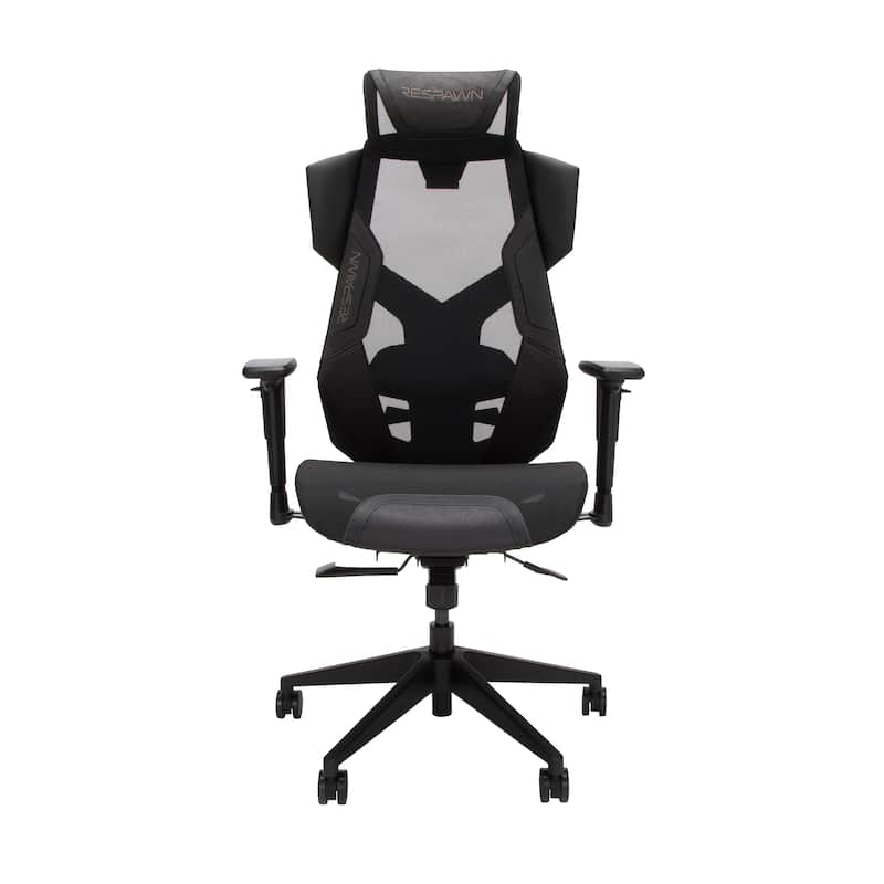 RESPAWN FLEXX Mesh Gaming Chair With Lumbar Support, Adjustable Headrest