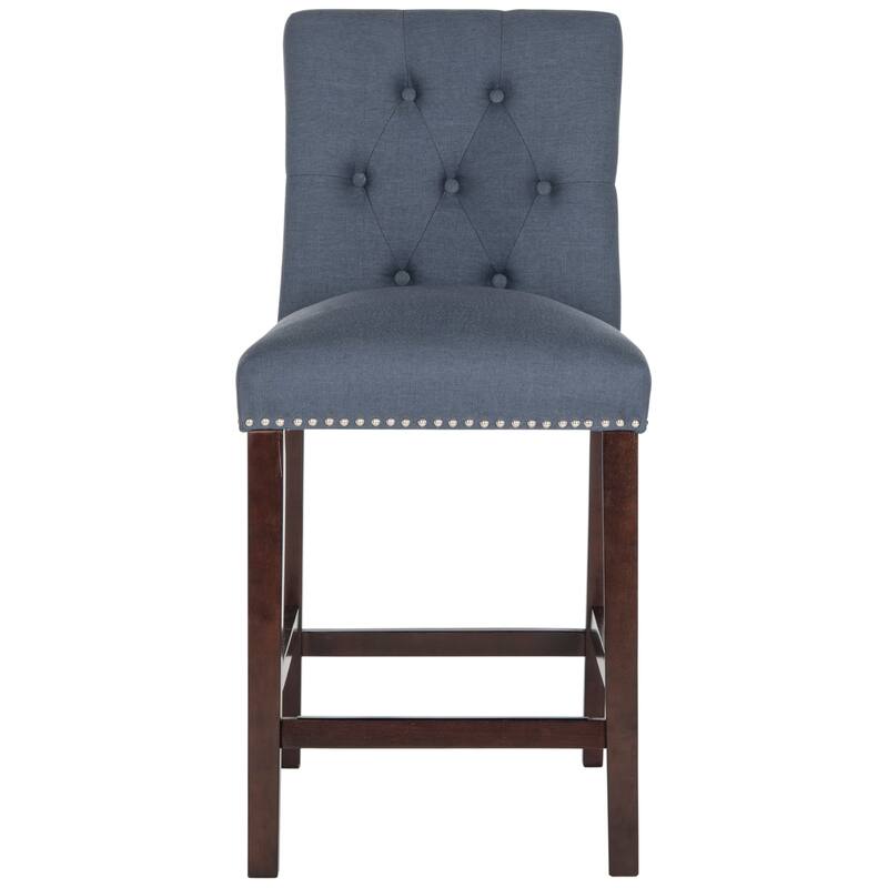 SAFAVIEH Lisel -27.5 Inch Counter Stool (Set of 2) - 19Wx23Dx40H