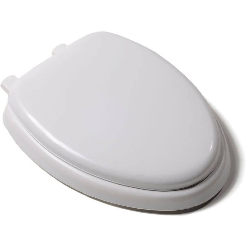 Jones Stephens C3B5E200 Elongated Closed-Front Toilet Seat and Lid