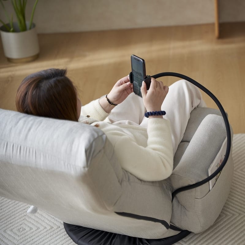 Reclining Ergonomic Swiveling Floor Game Chair