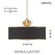 preview thumbnail 9 of 9, Minka Lavery 4586 Caprio 6 Light 33" Wide Multi Light Pendant with