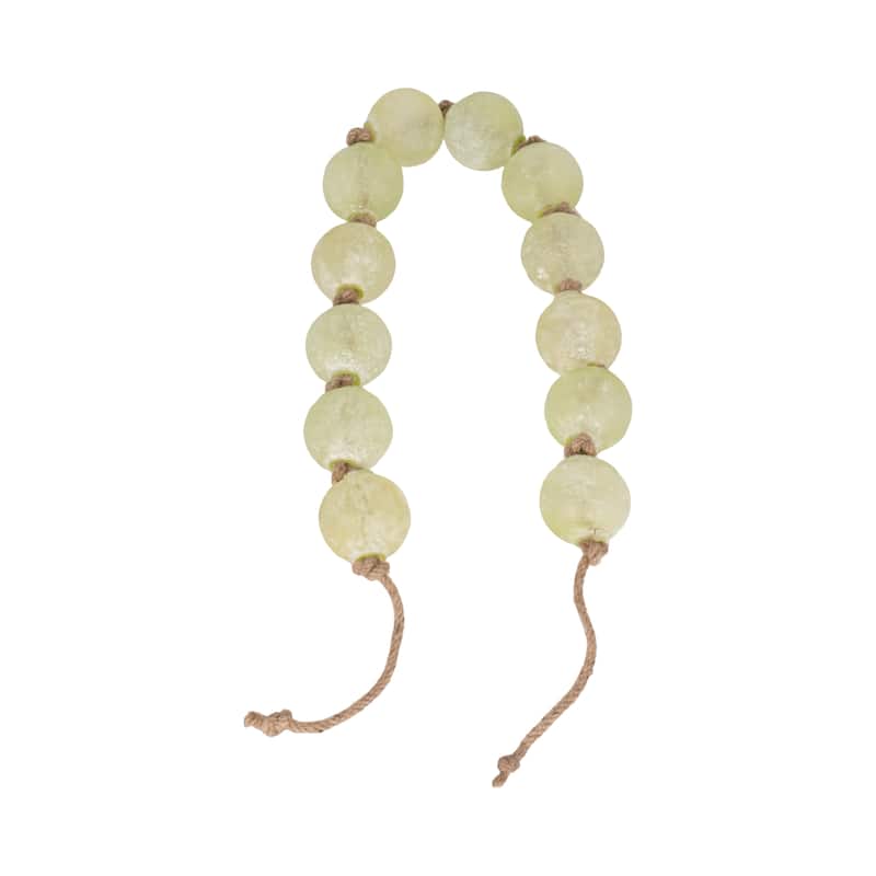 Decorative Glass Beaded Garland with Tassels - 48" - 48.0"