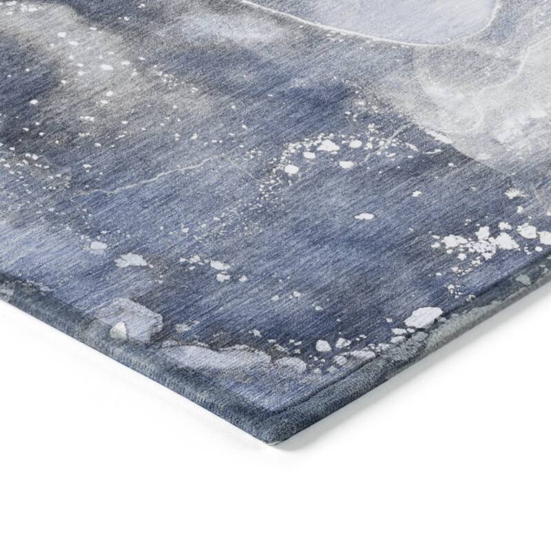 Alto Contemporary Abstract Weather Resistant Timeless Fusion Outdoor Rug