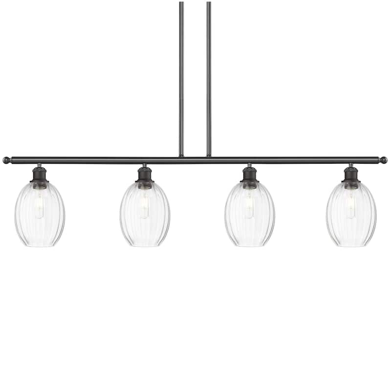 Innovations Lighting 516-4I-12-48 Preston Linear Preston 4 Light 48" - Oil Rubbed Bronze / Clear