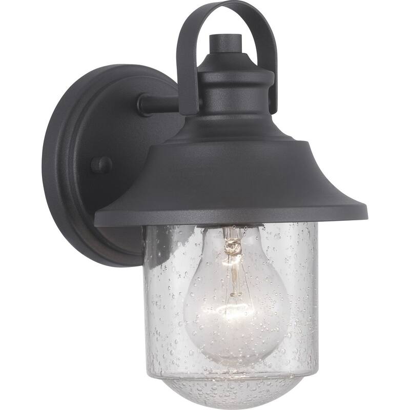 Weldon Collection One-Light Small Wall Lantern - 6 in x 6.75 in x 9 in - 6 in x 6.75 in x 9 in