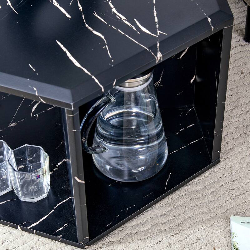 Modern Hexagonal Coffee Table